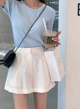 Weekly Linen Ribbed Round Knit / 4 colors