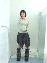 Soft-Fit Lace Edge Top