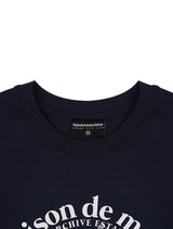 Women's Le Lis Relax Crop Tee NavyWhite(FCC2TS385W)