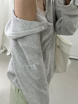レースキャミトップ (Dumble, Bio-Washed) 2sizes - Ivory