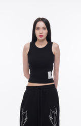 THUNDER LABEL WOMAN SLEEVELESS