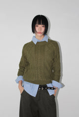 CINNAMON CABLE KNIT