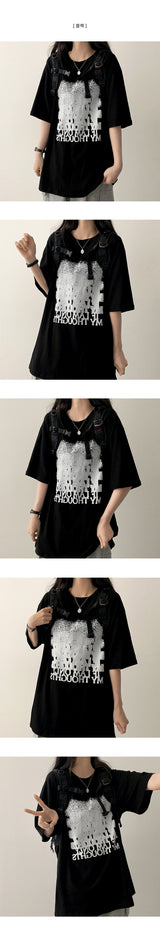 Domin Gradient Overfit Short Sleeve