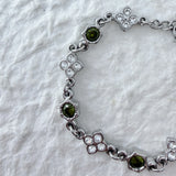 Emerald Bloom Bracelet