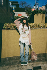 CATNIP HIGH long t-shirt multi