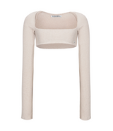 SOFT POSE TEE - BEIGE