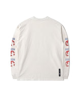 TL Day-1 ビンテージウォッシュド長袖Tシャツ (エクリュ)