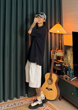 Light One-Tuck Bermuda Shorts 4COLOR