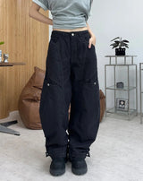 Aken Vintage Curved Pocket Pants