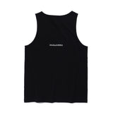 アイスクリームプリントスリーブレスTシャツ / ICE CREAM PRINTING SLEEVLESS T-BLACK
