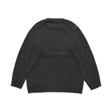 25FW ベーシックロゴニット チャコール