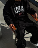 NOCELCOZY Multi-track Wide Sweat Pants 2 colors