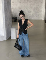 Celeb Long Wide Jeans