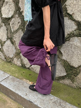 Rooney Linen String Wide Harem Pants