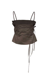 IRIS TOP / BROWN