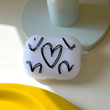 Black - Love yourself AirPods Case_matt