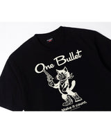 LB One Bullet ウォッシュドT (ブラック)