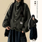 Eddy Tab tick pocket fleece jacket