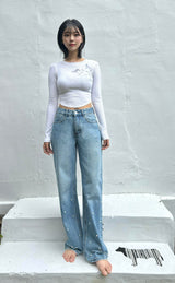 PEARL DENIM PANTS code 18309