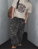 セグプリントクロップ半袖Tシャツ