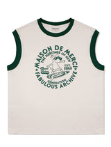 UNISEX オーバーフィットパピーサーフィンリンガーノースリーブトップ (FCE2TS402M)