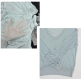 [TENCEL]ミスト フロー Vネック T