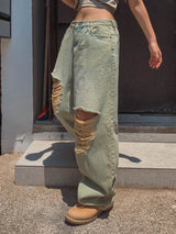 Dura Yellow Demi Denim Pants