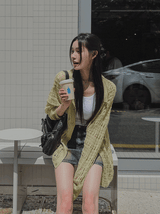 Chase Net Collar Cardigan