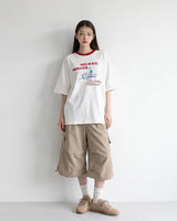 (UNISEX) Wave Ringer Tee