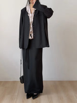 Dawson Slit Collarless Over Fit Jacket