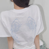 リバースオブヘブンTシャツ (BLUE) F25QB116