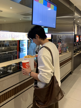 ハミアデイリーハイデンシティCPズリオークンオーバーフィットスウェットシャツ