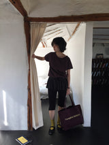 YWD TWILL ECO BAG-PURPLE