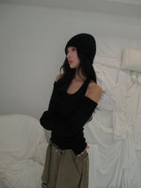 cozy knit beanie