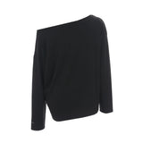 Recycle one- shoulder Tee 001