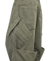 VTG BACK BOOTS CARGO SHORTS_KHAKI