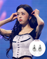 [ITZY Yuna Piercing] タロットスターハギーズピアス - Silver Color