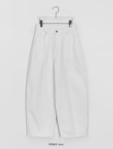 Bepos Rivet Cotton Balloon Wide Pants