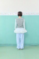 LEO HEART LACE TOP (MINT)