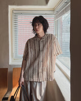 Kao Crochet Half Shirt