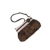Della Dot Button  Bag