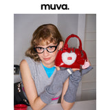 muva. Mini Document‑Style Handbag for Women, Elegant Premium‑Feel Convertible Cross‑body Work Tote, New Arrival Aug 15