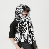 Shy Skull Club Reversible Muffler