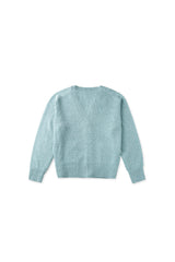Nuts v-neck cardigan_skyblue