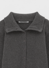 [MADE] Rieto High Neck Wool Knit Cardigan