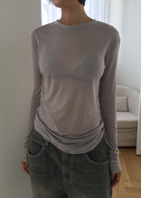 TENCEL LONG SLEEVE TEE