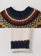 #HGノルディックロングスリーブニット (2color)