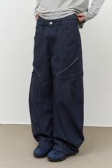 Cut Curved Pocket Pants