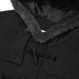 チェリークロップトグルショートコート [CHARCOAL]