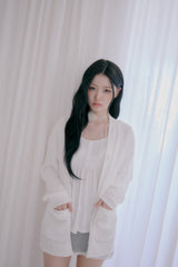 Love letter cardigan (White)